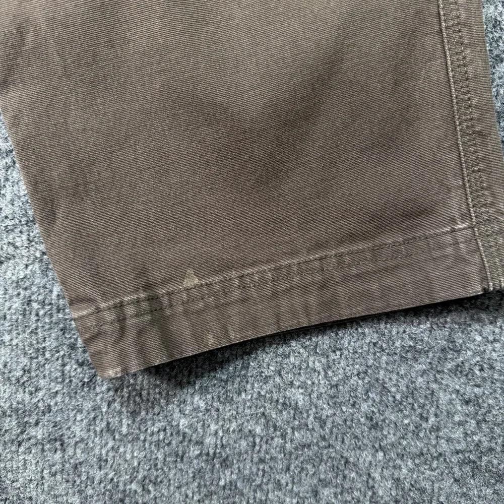 Duluth Trading Flex Fire Hose Carpenter Pants Men 34x30 Brown Wide Work Utility - Picture 15 of 16